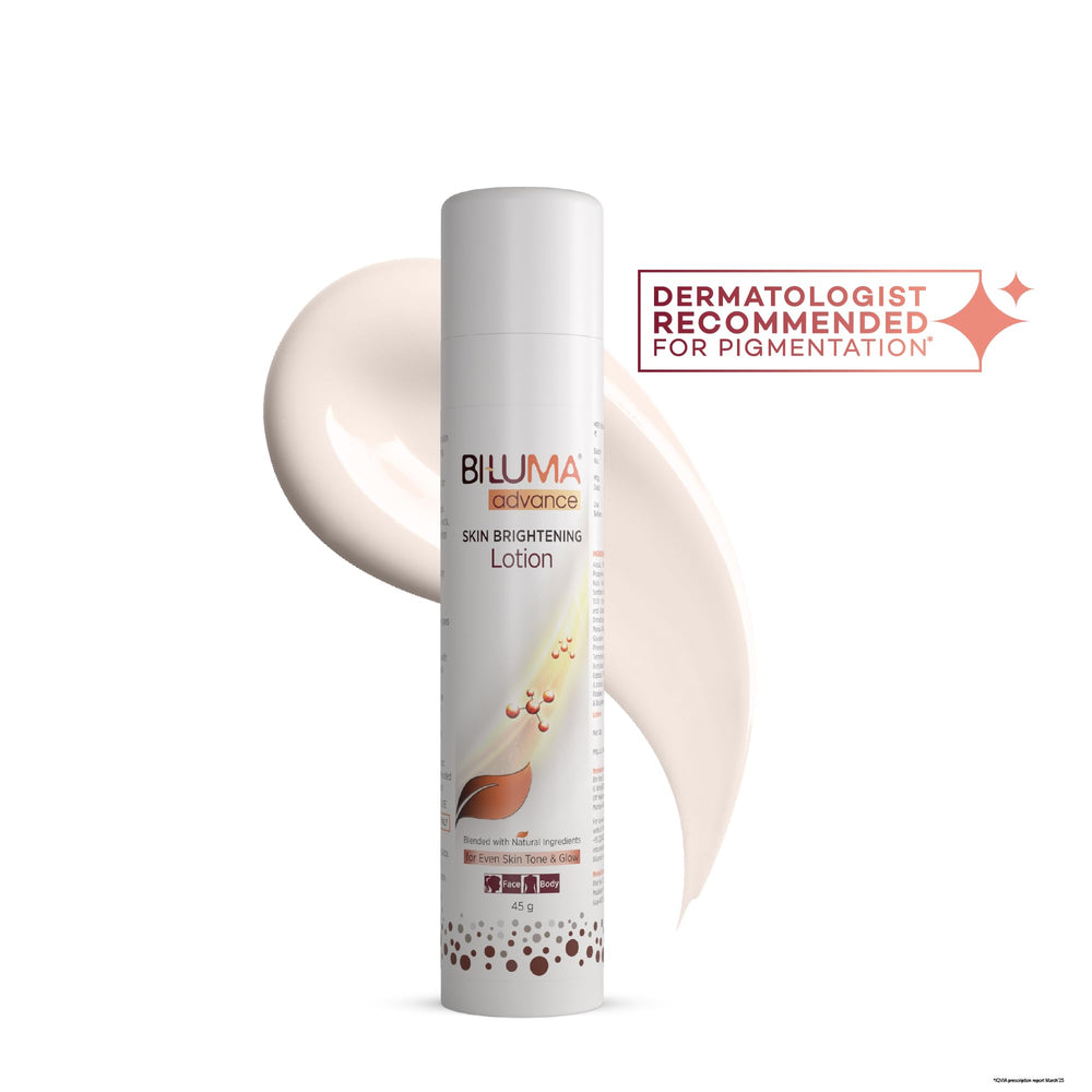 Bi-luma Advance Skin Brightening Lotion - All Skin Tone -Blended with Natural Ingredients For Dark Spots -Face& Body -45 gm | Glammy.lk