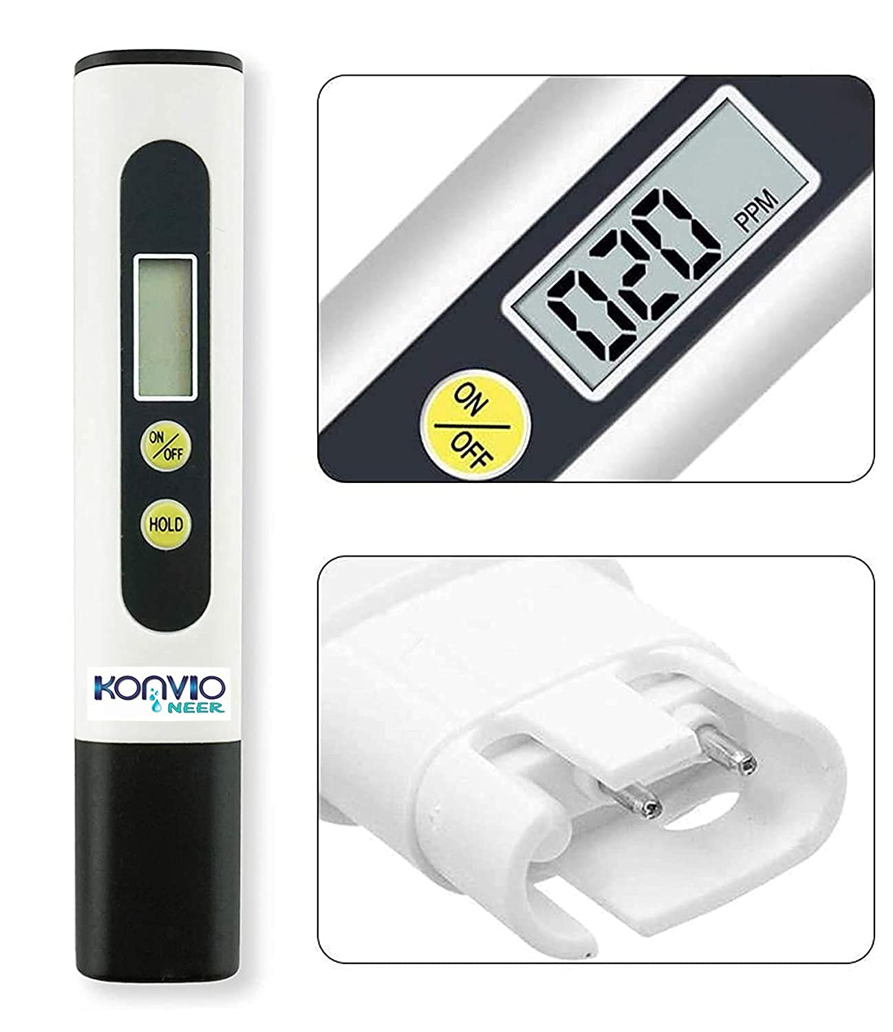 Konvio Neer TDS Meter, Total Dissolved Solids Meter, Water Quality Tester, PPM Tester For Water Testing - Kitchen from KONVIO NEER - Shop in Sri Lanka at Arcade.lk