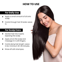 ThriveCo Rosemary Mint Hair Oil | For Hair Growth, Hair fall and Dandruff Control | Smoothens Dry Scalp & Split Ends | Suitable for both Men and Women |50ml