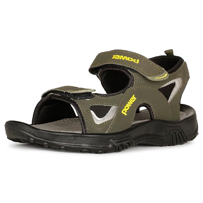 Power Men's Velcro Sandal, Olive