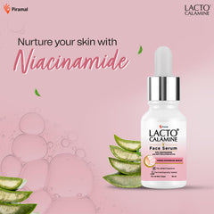 Lacto Calamine 10% Niacinamide Face Serum | 30ml | Pore Minimizing, Acne Marks, Blemishes & Oil Balancing | Face Serum for Women & Men | Reduces Pigmentation