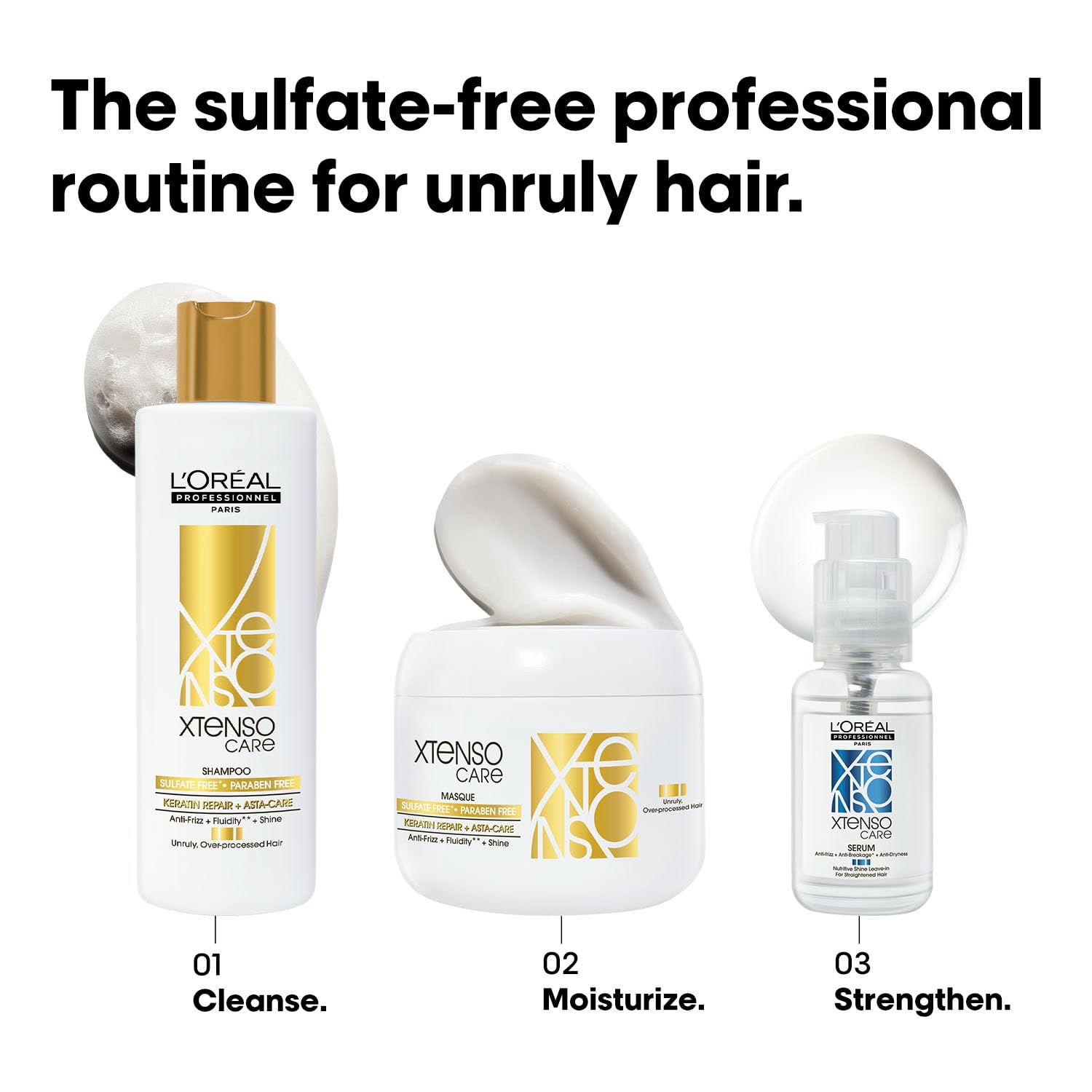 L'Oréal Professionnel Xtenso Care Sulfate-Free Shampoo - 250ml