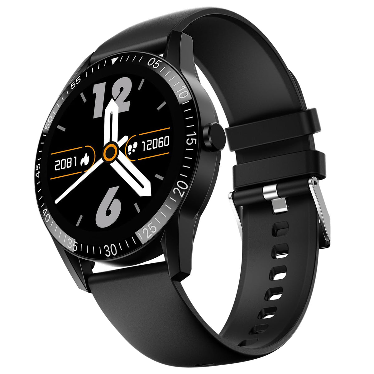 Fire-Boltt Talk Bluetooth Calling Smartwatch, 1.39" TFT Display with Dual Button, Hands On Voice Assistance, 120 Sports Modes, in Built Mic & Speaker (Talk, Black)