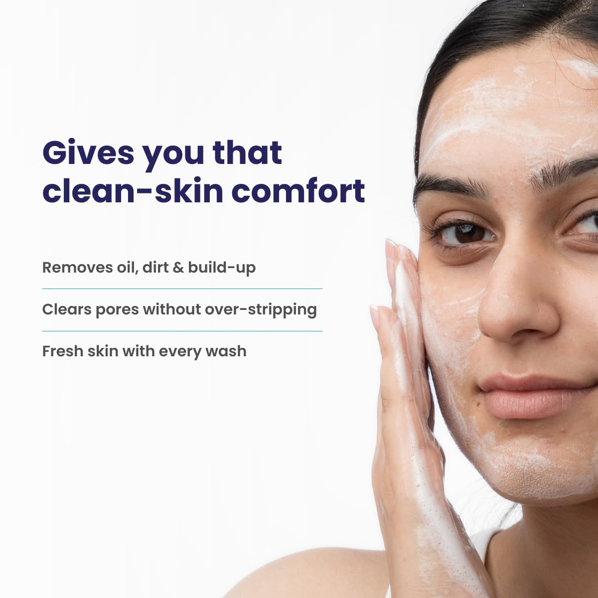 RE' EQUIL Oil Control Face Wash | Soap & Sulphate Free Face Wash with Zinc PCA | Controls Excessive Oil Production | For Oily Acne Prone Skin | 150 ml | Glammy.lk
