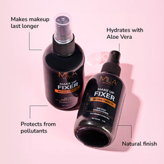 Mila Beauté Makeup Fixer I Smooth Matt Finish I Non Sticky & Long Lasting I Hydrating with Aloe Vera and Vitamin E | 75ml
