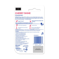 NIVEA Cherry Shine 4.8g Lip Balm|24 H Melt in Moisture Formula|Natural Oils|Glossy Finish,4.8 g (Pack of 1)