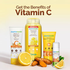 Mamaearth Vitamin C Face Wash with Vitamin C and Turmeric for Skin Illumination - 100 ml | Brightens skin | Evens skin Tone | Makes skin Glow
