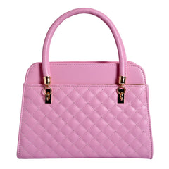 Lino Perros Faux Leather Handbag (PINK)