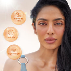 La Shield Fisico SPF 50+ & PA+++ Mineral Based Sunscreen Gel | Lightweight | Transparent | Water Resistant, 50 Grams