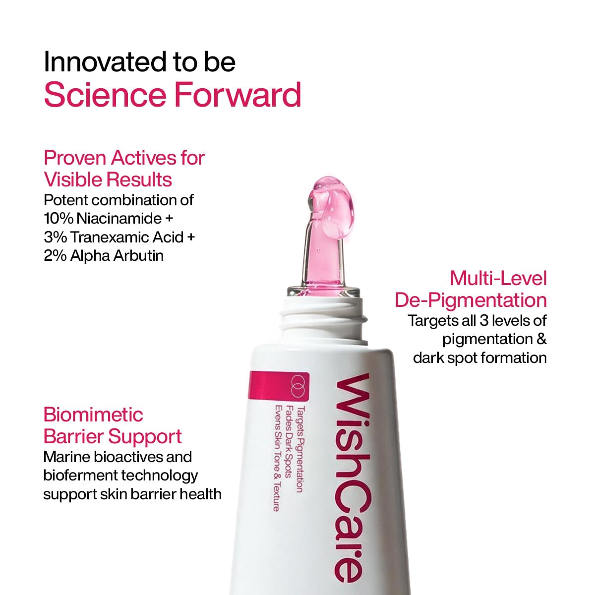 WishCare Advanced Dark Spot Correcting Serum - Niacinamide TXA Shot | 10% Niacinamide Face Serum For Pigmentation and Dark Spot | With 2% Alpha Arbutin & TXA for Glowing Skin | 10ml