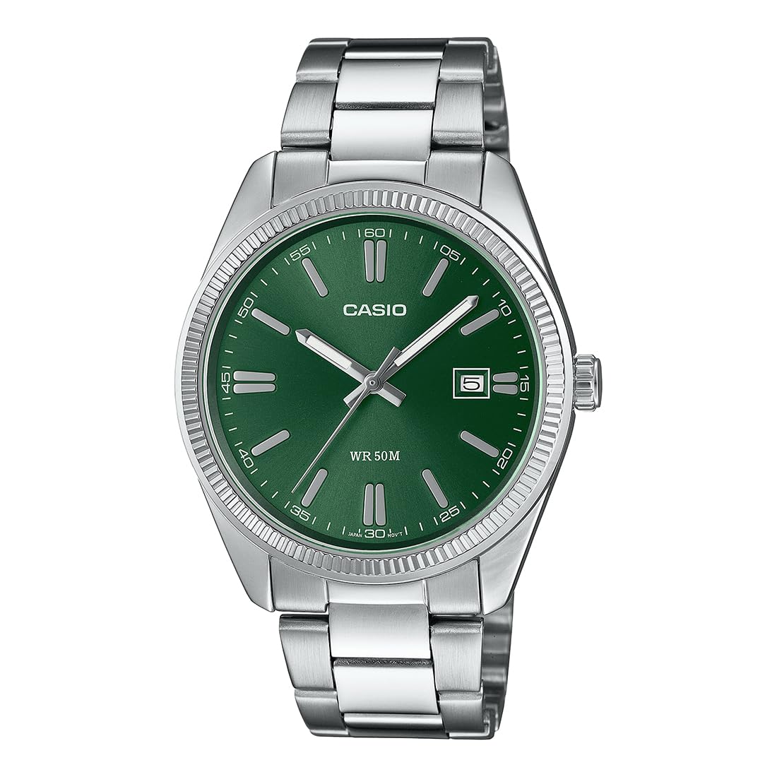Casio Enticer Men Analog Green Dial Men MTP-1302PD-3AVEF (A2262)