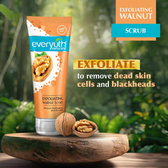 Everyuth Naturals Exfoliating Walnut Scrub, 100gm, Tube