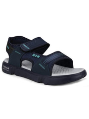 Campus Men's SD-057 Navy/BLK/T.BLU Sports Sandals - 10UK 3K-SD-057A