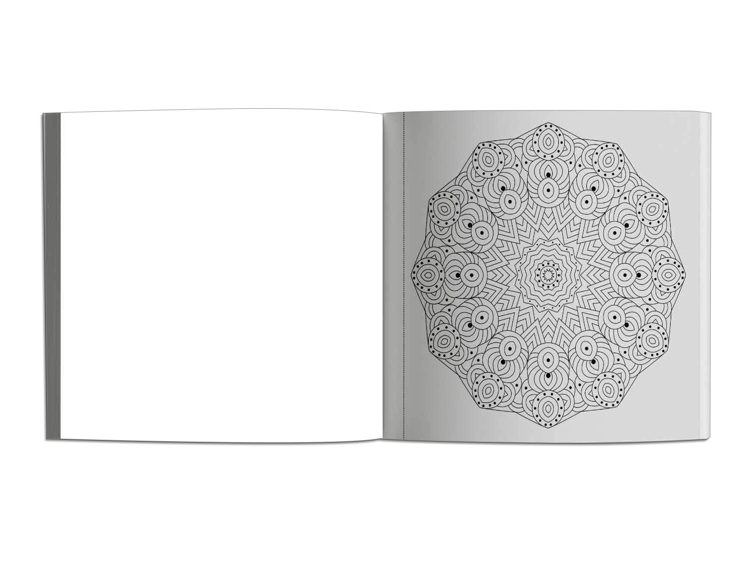 Mandala Art | Colouring Books For Adults With Tear Out Sheets