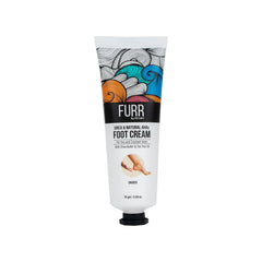 FURR 10% Urea & Natural AHAs Foot Cream | For Dry & Cracked Heels | 1% Salicylic Acid | Infused with Shea Butter, Tea Tree Oil, and Aloe Vera Extract | Deeply Hydrates, Repairs & Exfoliates | 75g