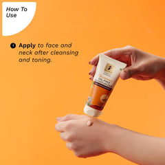 Pilgrim Australian 2% Vitamin C Oil free Moisturizer for oily & acne prone skin with Kakadu Plum & Lime Pearl™ | Vitamin C Moisturizer for Face | Moisturiser for dry skin | Women & Men | 50 gm