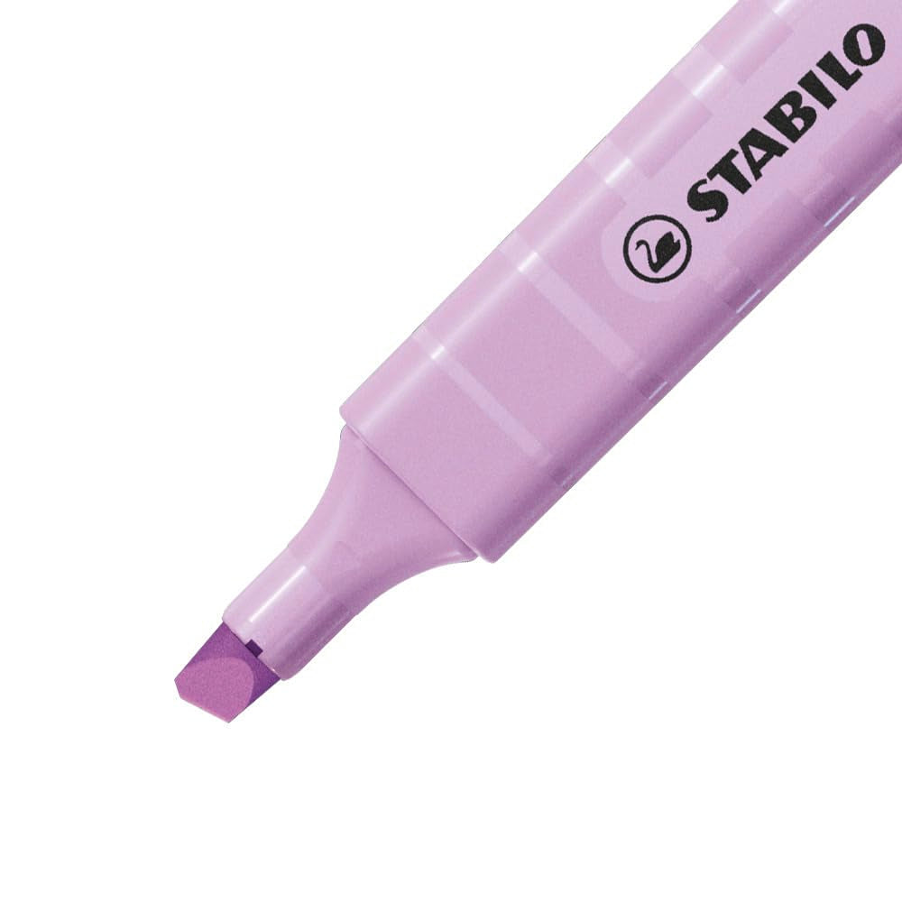 STABILO Swing Cool Highlighter Pen Pastel - Pack of 4 (Assorted Colours)