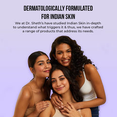 Dr. Sheth's Gulab & 6% Glycolic Acid & 5% Niacinamide Instant Brightening Face Serum | Improves Skin Texture & Uneven Skin | Normal to Oily Skin | Sensitive Skin | 30ml