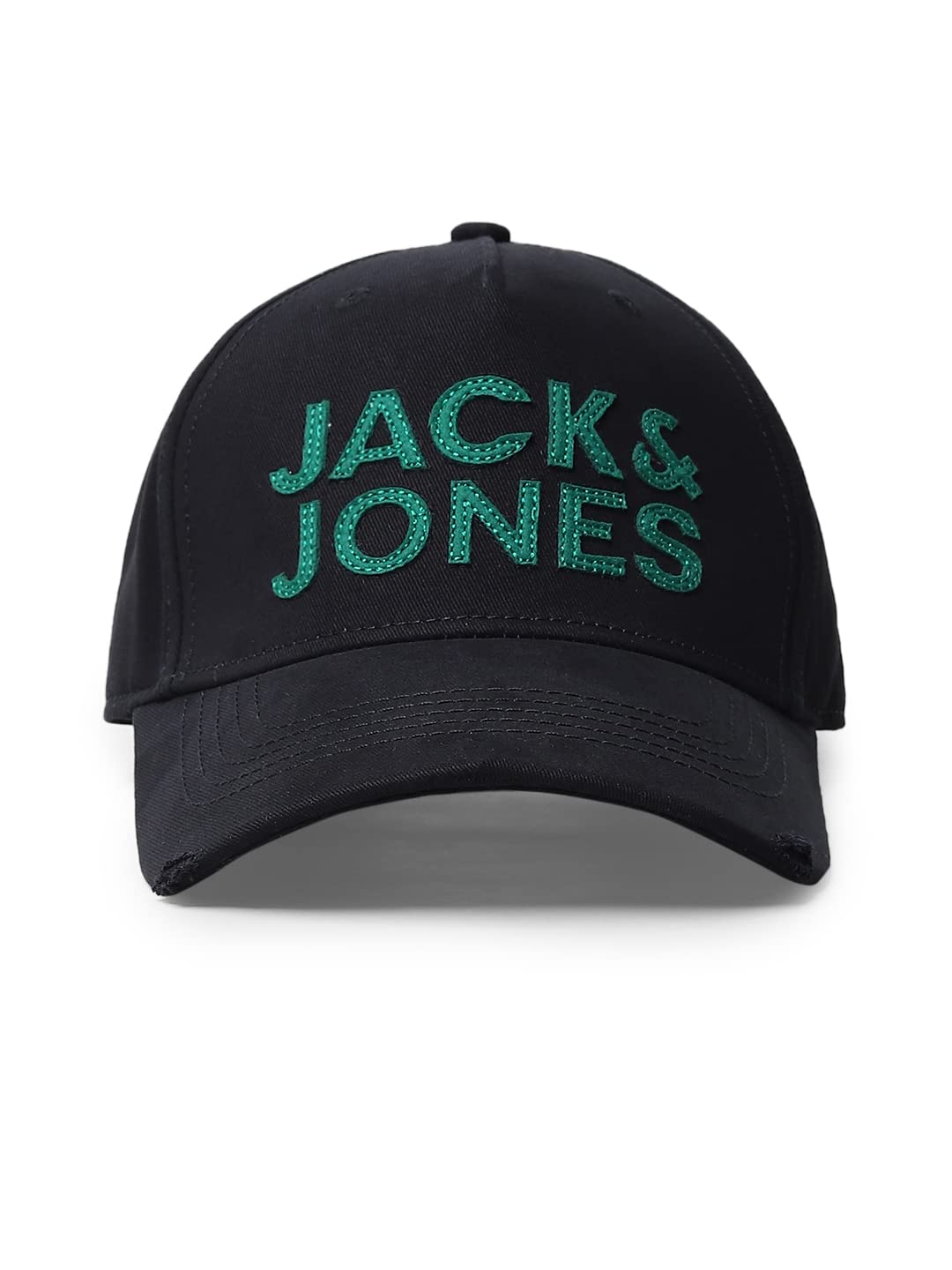 JACK & JONES Men's 100% Cotton JACLOGO COREBASEBALL Cap Black ONE