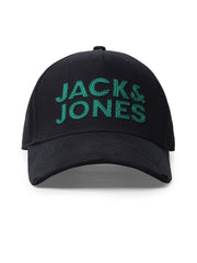JACK & JONES Men's 100% Cotton JACLOGO COREBASEBALL Cap Black ONE