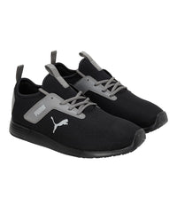 Puma Mens Static Black-Castlerock-Harbor Mist Sneaker - 10 UK (39191401)
