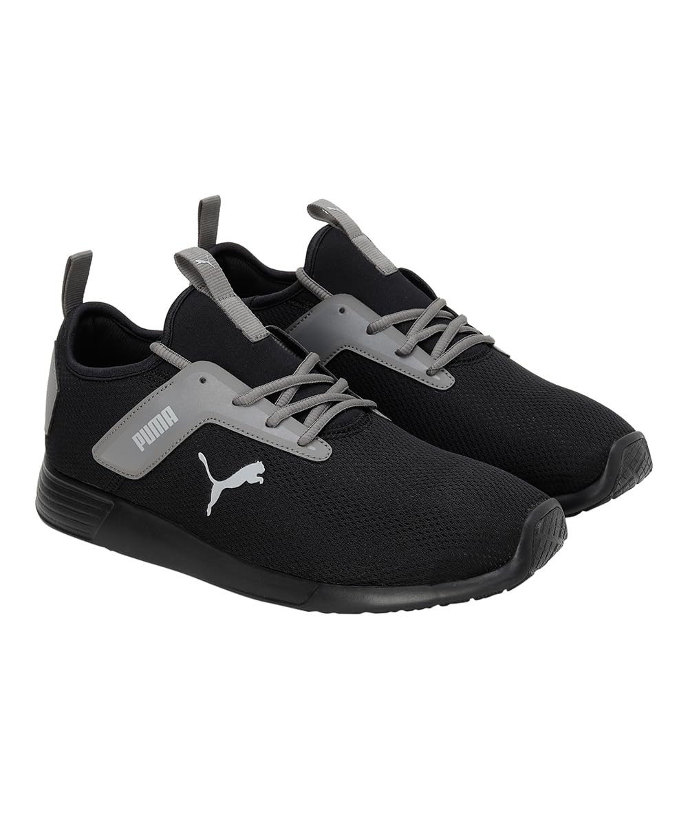 Puma Mens Static Black-Castlerock-Harbor Mist Sneaker - 7 UK (39191401)
