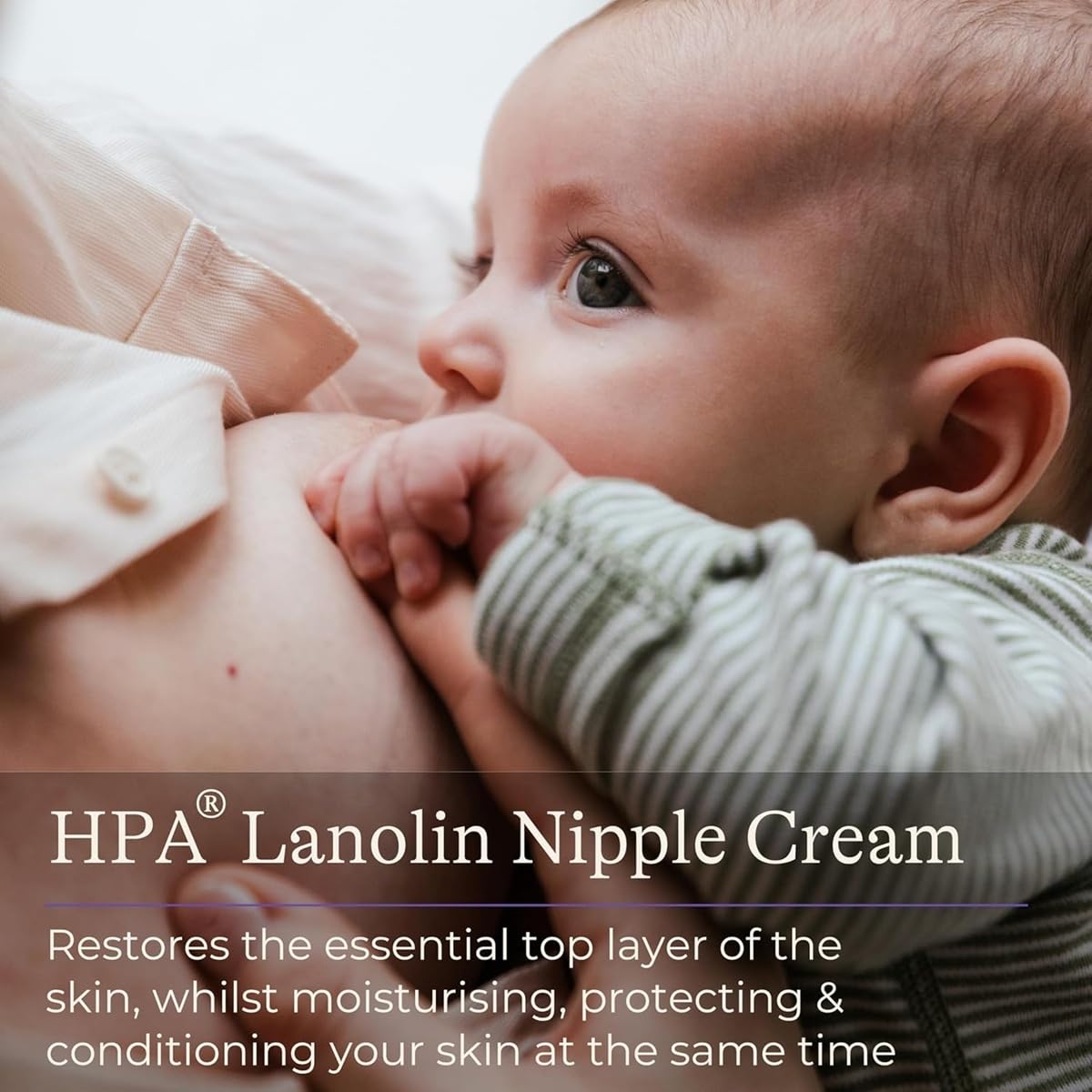 Lansinoh Nipple Cream For Cracked, Dry and Sore Nipples, Breast Feeding Moms, 100% Natural Origin HPA Lanolin, Soothing, Tasteless & Odourless, Clinically Tested, Safe For Baby, 40ml