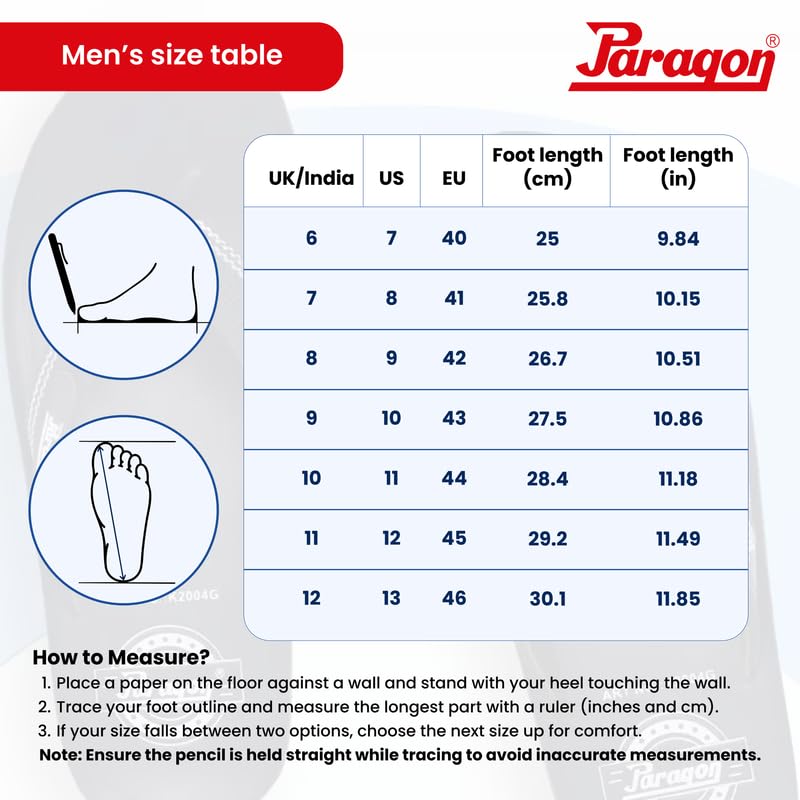 Paragon K1407G Stylish Velcro Sandals for Men | Durable, Comfortable & Lightweight Sandals with Cushioned Soles | Easily Washable | Ideal for Outdoor Use