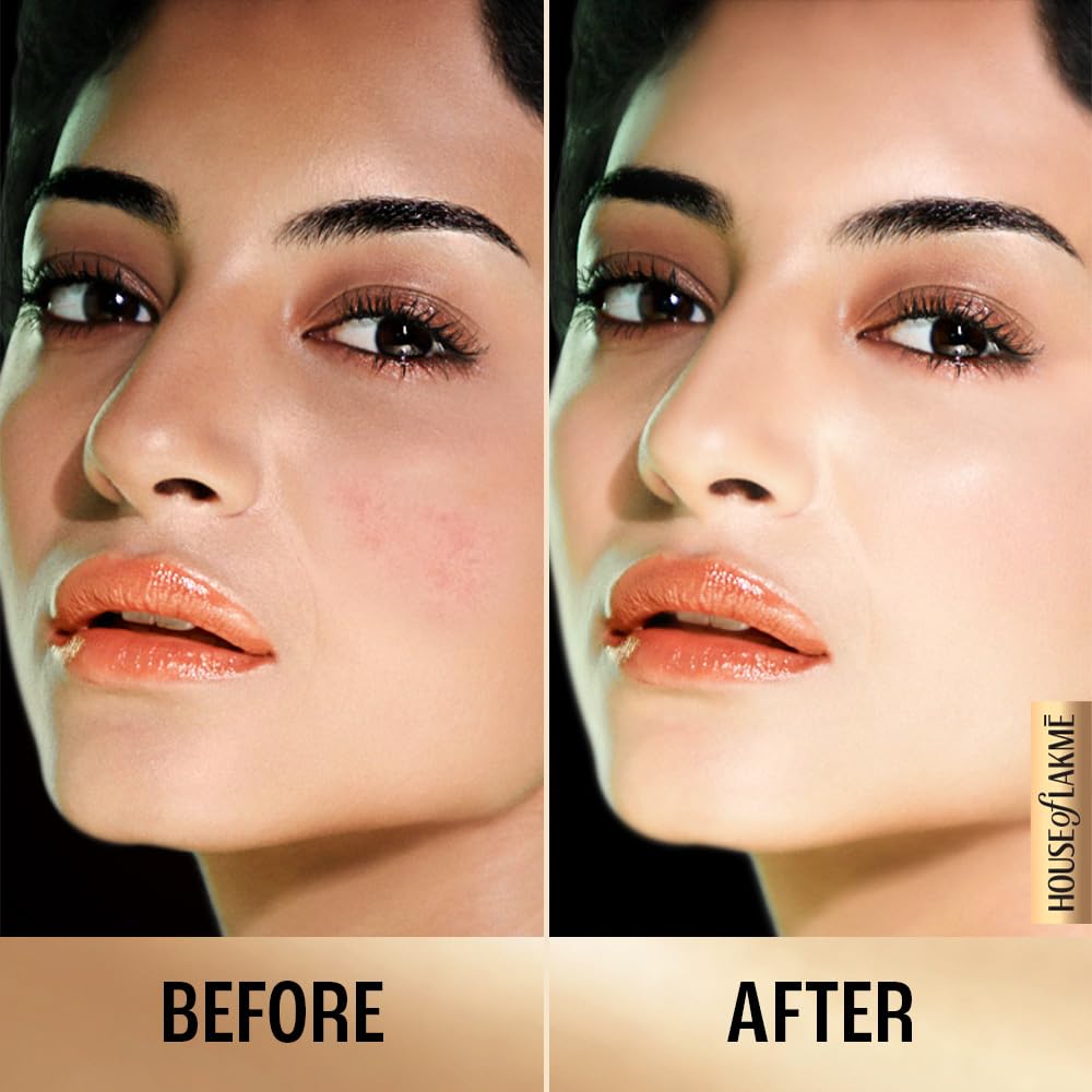 Lakme 9To5 Primer + Matte Perfect Cover Foundation, W320 Warm Caramel, 25 ml