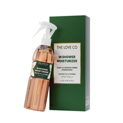 THE LOVE CO Warm Vanilla In-Shower Body Moisturizer | Coconut Oil & Shea Oil | For All Skin Types | Hydrates & Plumps | Reduces Dryness & KP Bumps | Non-Greasy (250ml, Warm Vanilla)