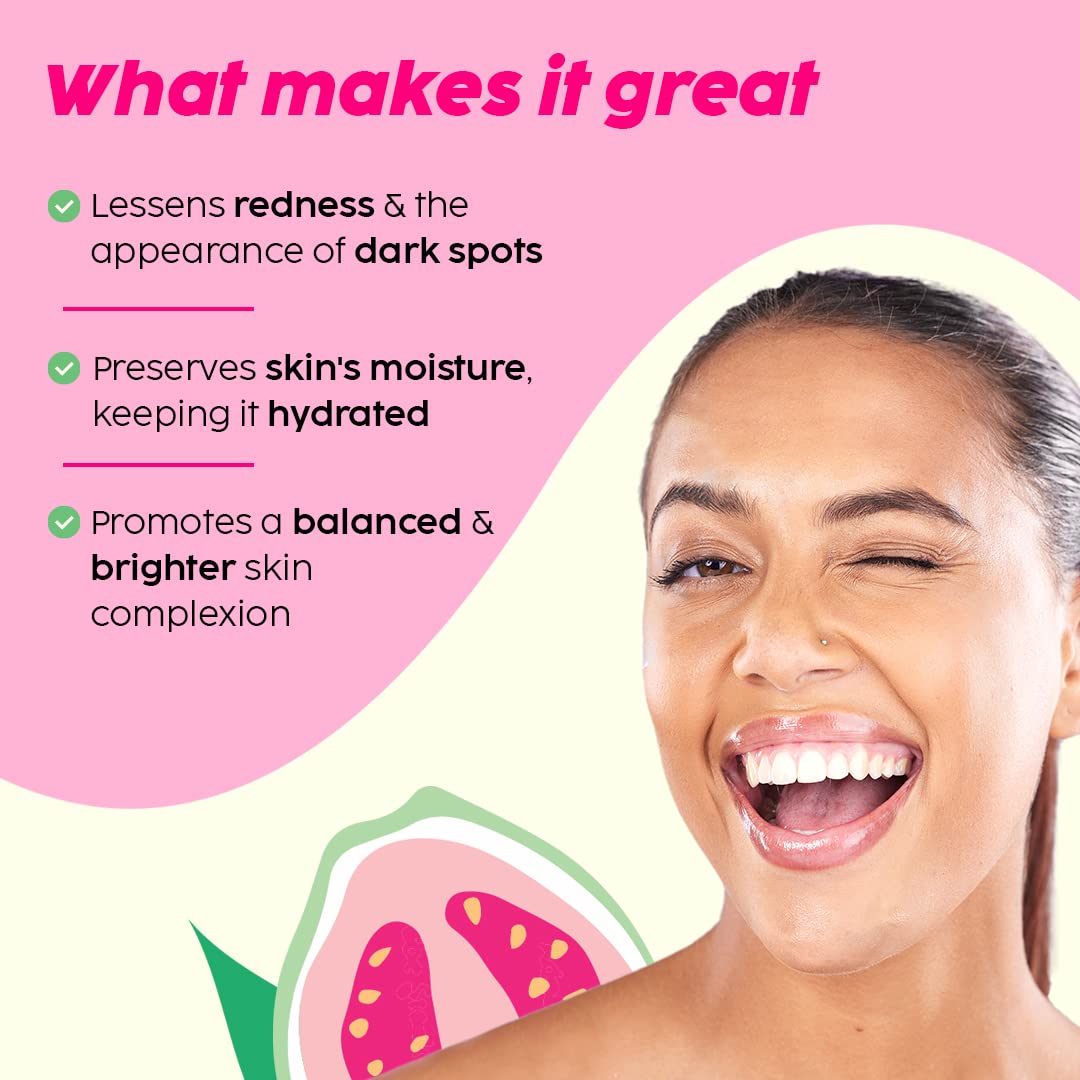 PLIX - THE PLANT FIX Vitamin C Juicy Face Wash (100 ml) Cleanser For Skin Brightening, With Pro Vitamin B5 For Moisturization & Alpha Lipoic Acid For Glowing Skin | For Women & Men