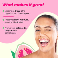 PLIX - THE PLANT FIX Vitamin C Juicy Face Wash (100 ml) Cleanser For Skin Brightening, With Pro Vitamin B5 For Moisturization & Alpha Lipoic Acid For Glowing Skin | For Women & Men