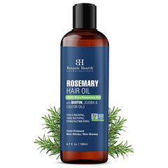 Botanic Hearth Rosemary Oil for Hair Growth | Anti Hair Fall & Hair Strengthening Oil | Promotes Thicker, Healthier Hair | 100% Pure | 198 ml