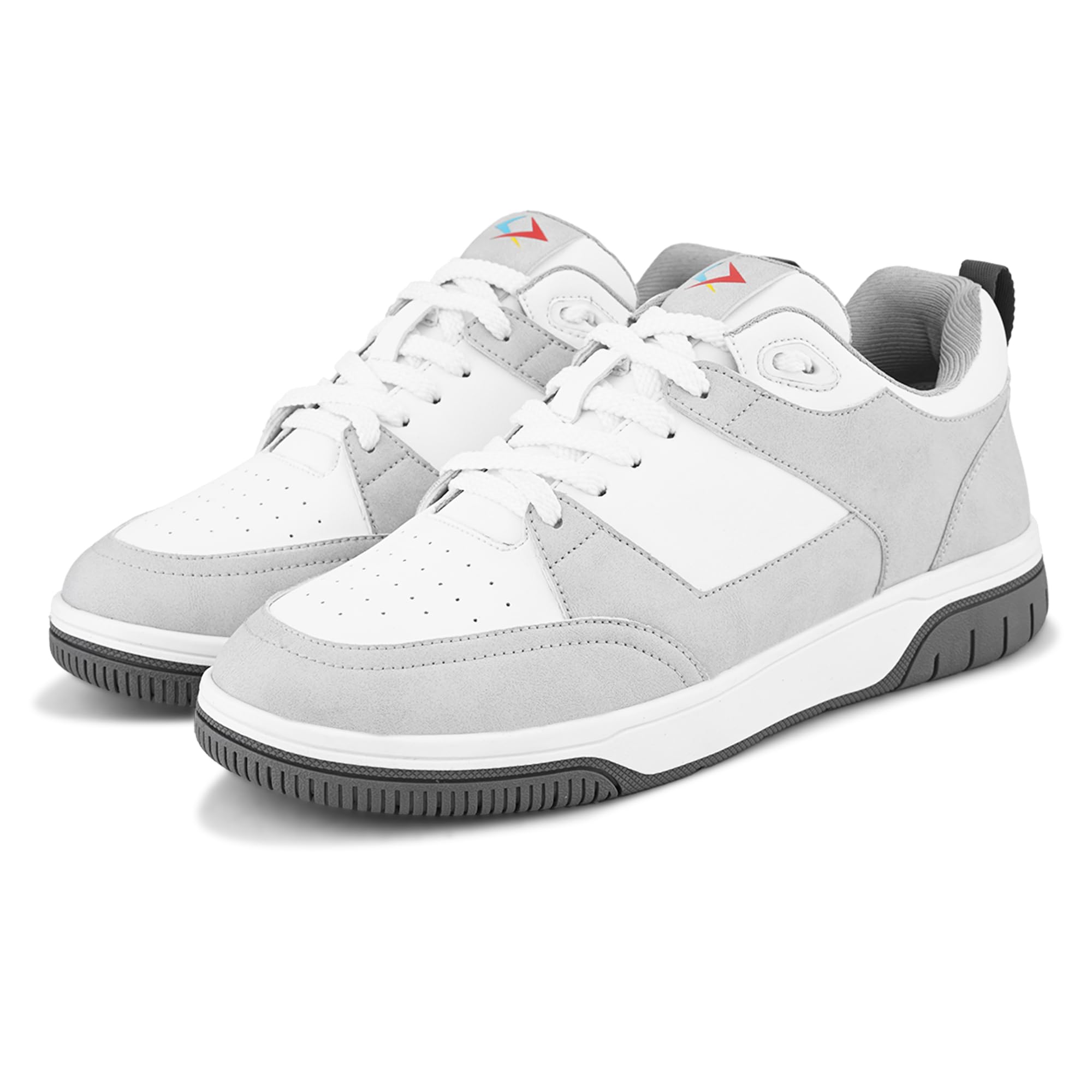Cruiser Sneaker for Men | Lightweight & Comfortable | Stylish Lace-Up Casual Footwear with Cushioned Insole | Perfect for Versatile Outfits (2640)