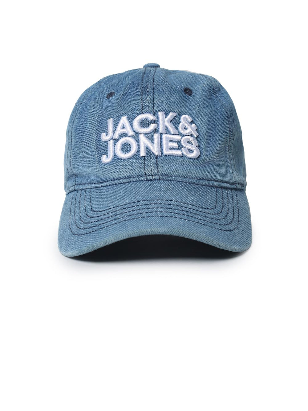 JACK & JONES Men Cap (258378512_Blue Denim_ONE) | Glammy.lk