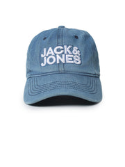 JACK & JONES Men Cap (258378512_Blue Denim_ONE) | Glammy.lk
