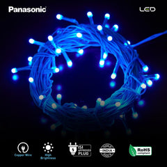 Panasonic Deco Fancy 10 Mtr LED String Light (Blue)