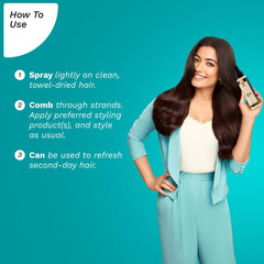 Pilgrim Patua Leave-In Conditioner 100ml for Frizzy Hair With Amino Acids & Hydrolyzed Protein | 3-In-1Conditioner Nourishes Detangles & Protects |ConditionerFor Curly & WavyHair | Unisex,Unscented