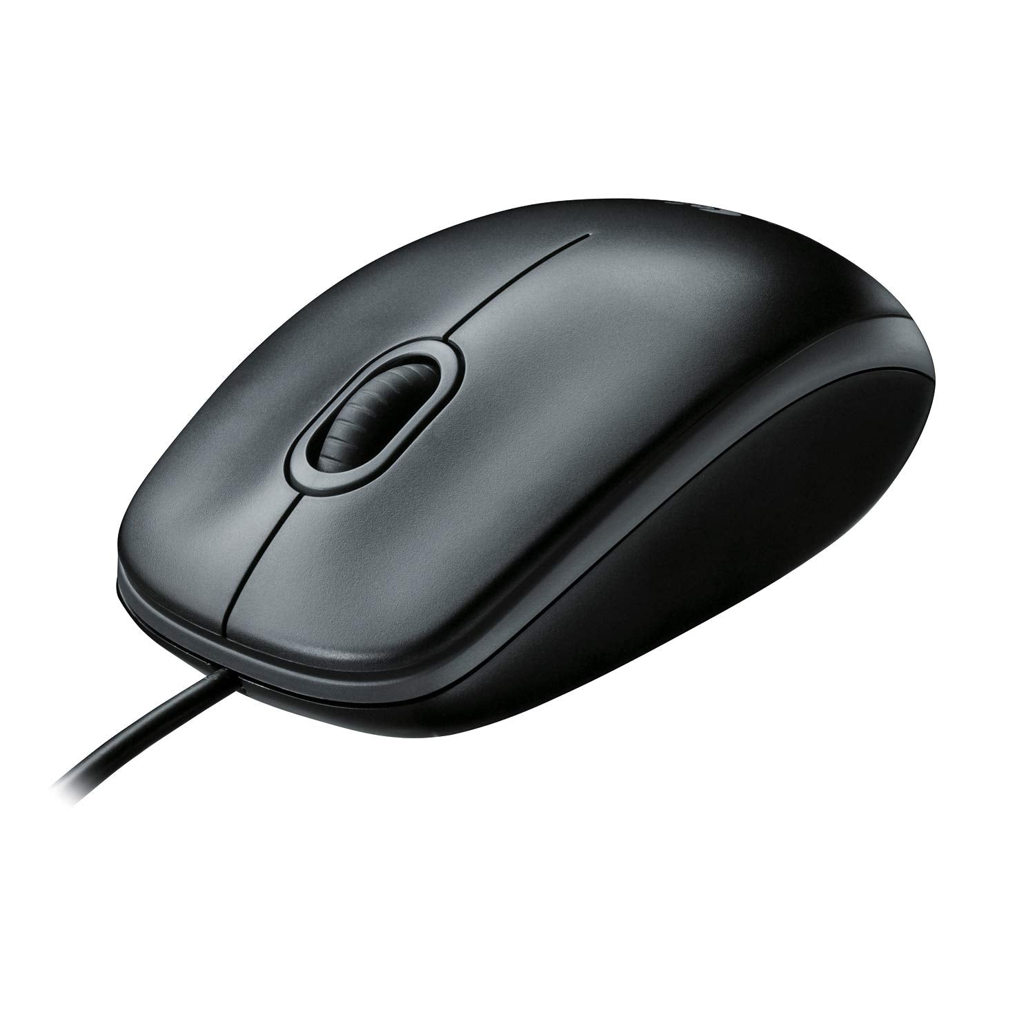 Logitech B100 Wired USB Mouse, 3 yr Warranty, 800 DPI Optical Tracking, Ambidextrous PC/Mac/Laptop - Black - Personal Computer from Logitech - Shop in Sri Lanka at Arcade.lk