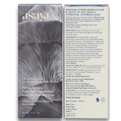 Asaya 2% Kojic Acid + 1% Alpha Arbutin Face Serum | Advanced Brightening & Pigmentation Correction | Lightweight Kojic Acid Serum for Even Tone & Radiant Skin | 30 ml