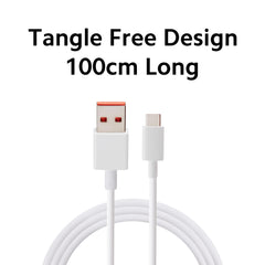 Mi Xiaomi 33W Fast Charging Cable USB C Quick Charge 4.0 Soniccharge Cord Compatible withMi, Redmi, iPhone 15 Pro Samsung Galaxy Android Phone Laptop PD Charger Cable (White)