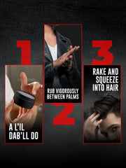 Beardo Stronghold Hair Wax| Glossy Finish | Shine | Strong Hold 100 gm