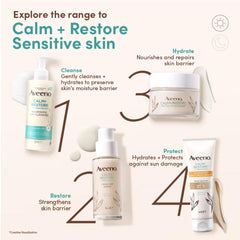 Aveeno Calm + Restore Nourishing Oat Cleanser 200 ml