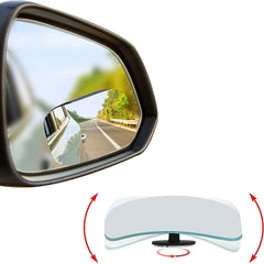 Detachi 3R Car Wide Angle Blind Spot Rear Mirror Rectangle Convex 360 Degree (2 Pcs) for Car - Automotive Parts and Accessories from DETACHI - Shop in Sri Lanka at Arcade.lk