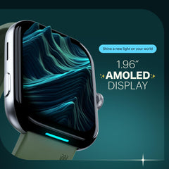 Noise Ultra 3 Luminary Smart Watch, Personalised Notification Alerts (Lumilert),1.96" AMOLED, Premium Metallic Dial,Send Upto 5 Emojis (Lumiping), Health Suite (Space Blue)