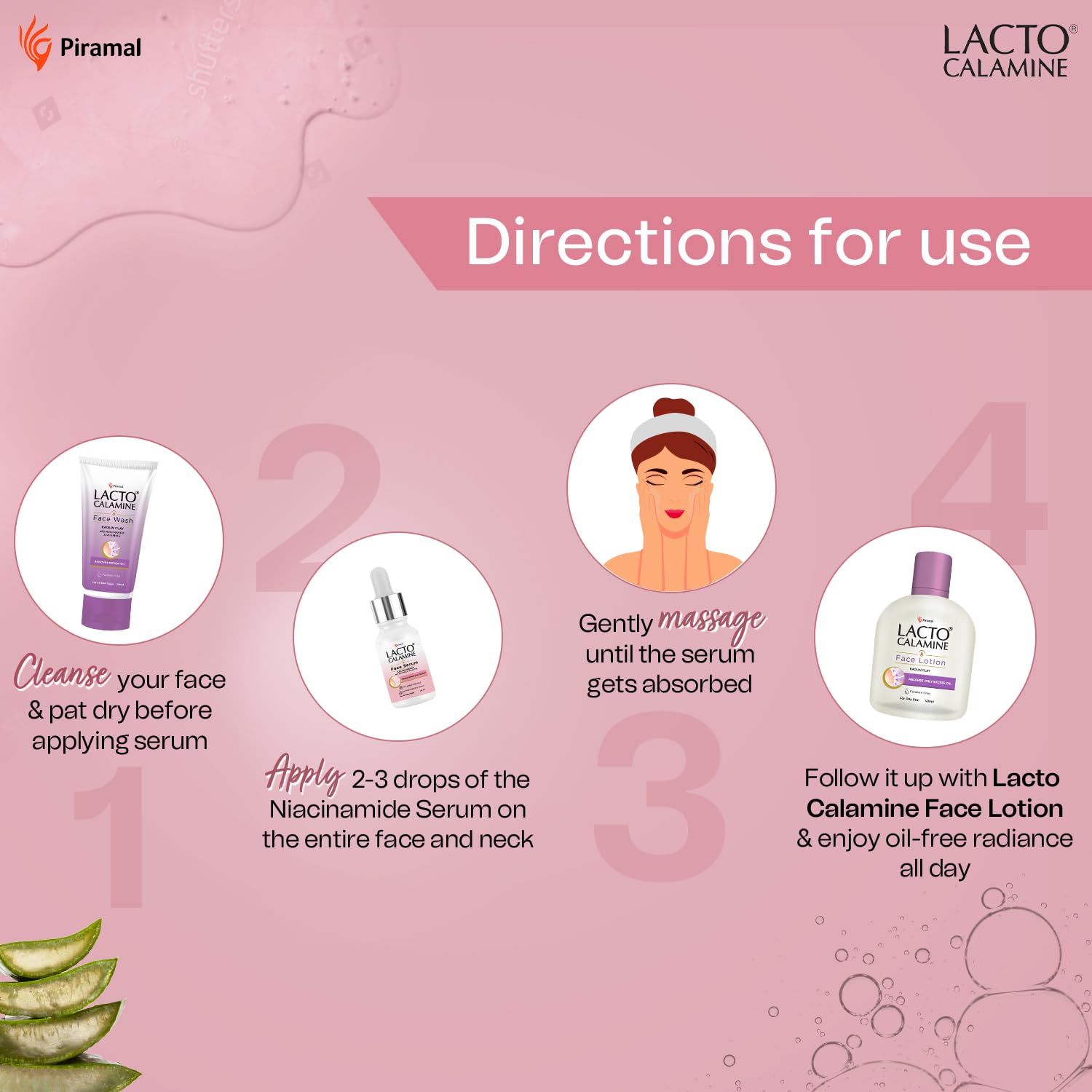 Lacto Calamine 10% Niacinamide Face Serum | 30ml | Pore Minimizing, Acne Marks, Blemishes & Oil Balancing | Face Serum for Women & Men | Reduces Pigmentation