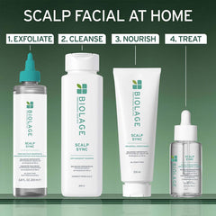 Biolage Scalp Sync Scalp Exfoliating Serum | Removes Dandruff and Build-up | With Glycolic Acid and Fermented Tea | For Women and Men | Vegan and Cruelty-Free| 200 ml