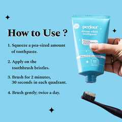 Perfora Teeth Whitening Toothpaste For Stain Removal - 150 g | Fluoride & SLS Free Tooth Paste For Adult & Kids | N-Ha For Teeth Remineralisation & Oral Care | No Artificial Sweetners