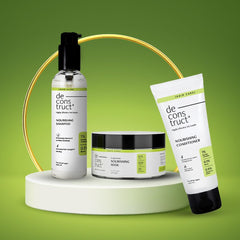 Deconstruct Hair Nourishing Range | Contains Hair Mask, Shampoo, and Conditioner | For Strong, Nourished & Frizz-free Hair | For Men & Women | 200ml + 200g