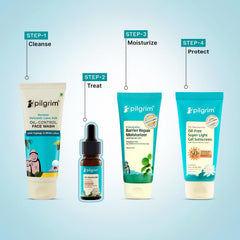 Pilgrim 10% Niacinamide Face Serum For Acne Marks 10ml | Fades Blemishes & Dark Spots | Oil Control | Brightens & Evens Skin Tone | All Skin Types | Women & Men